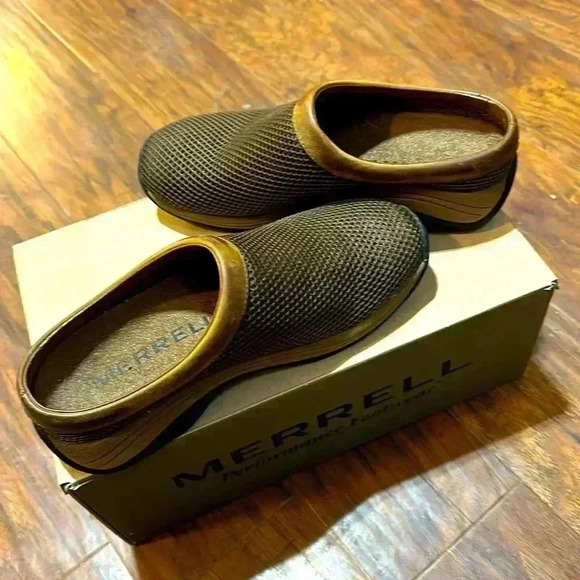 Merrell Mesh Slide Mocha size 6 - Picture 1 of 5